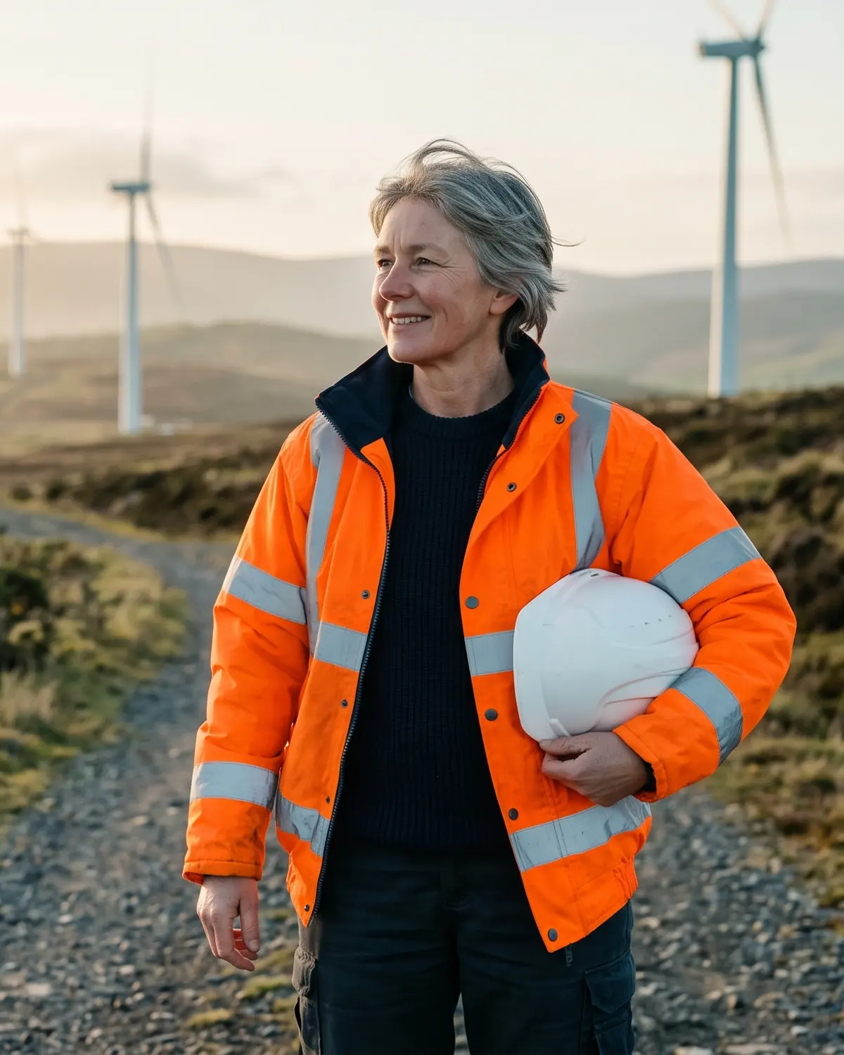 Senior engineer at a wind farm