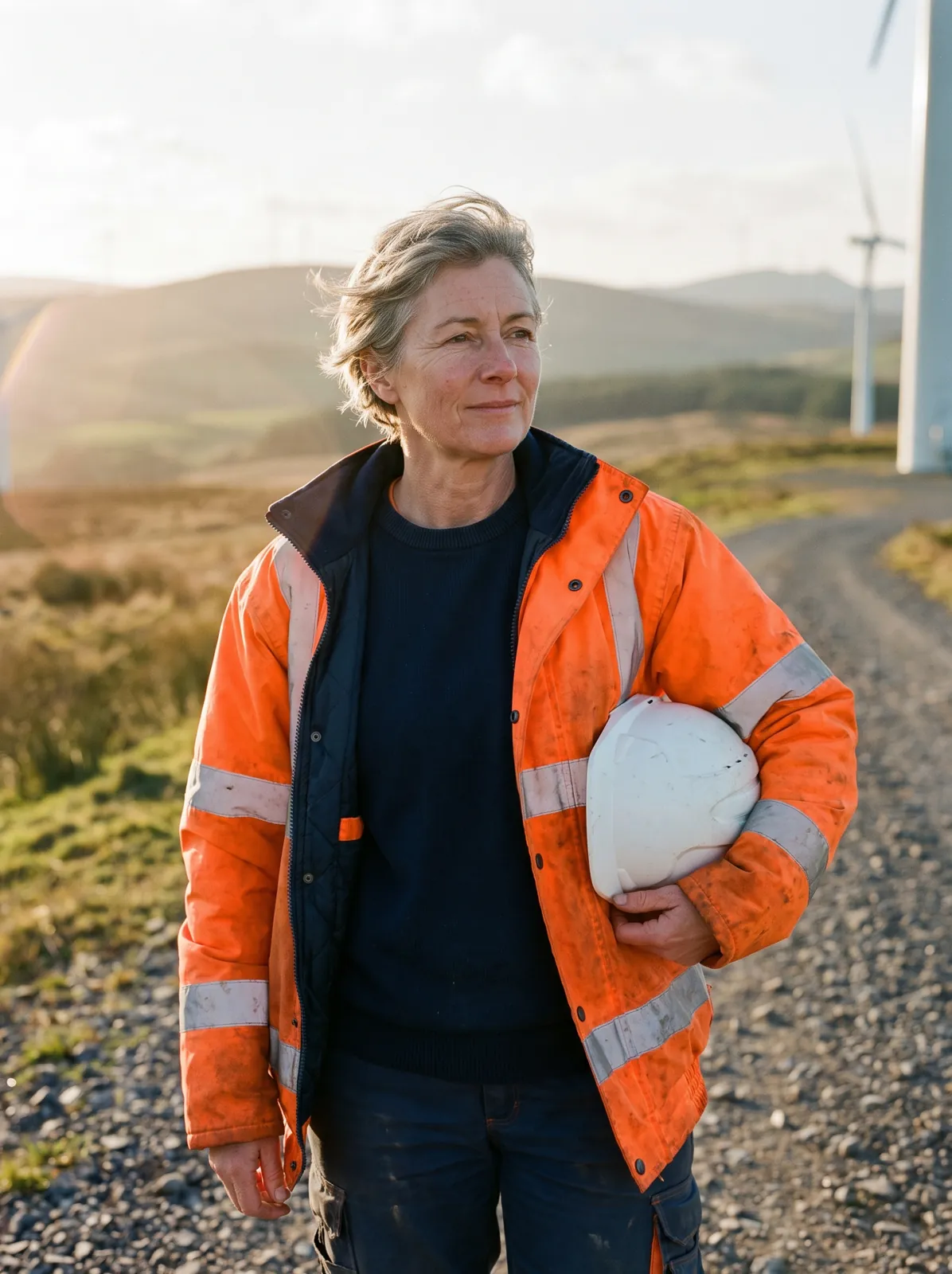 Senior engineer at a wind farm